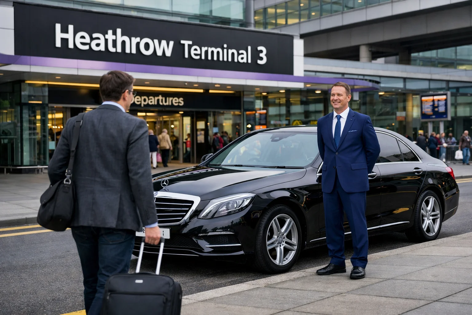 Premier Inn Tower Bridge Taxi to Heathrow T3