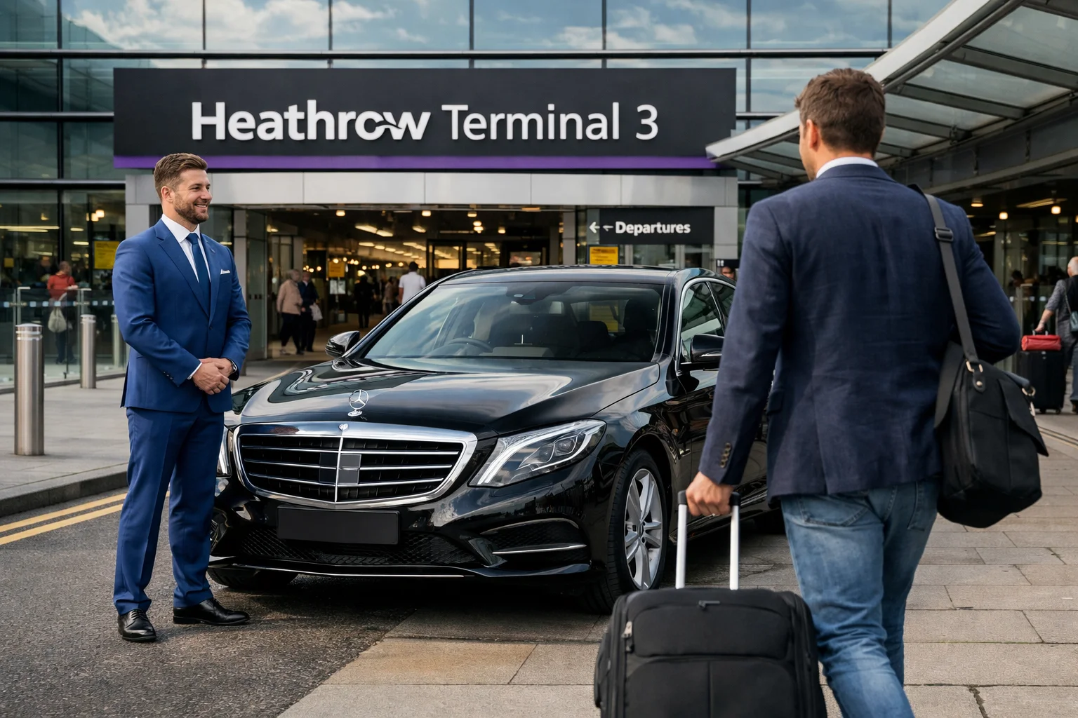Premier Inn Waterloo Taxi to Heathrow Terminal 3