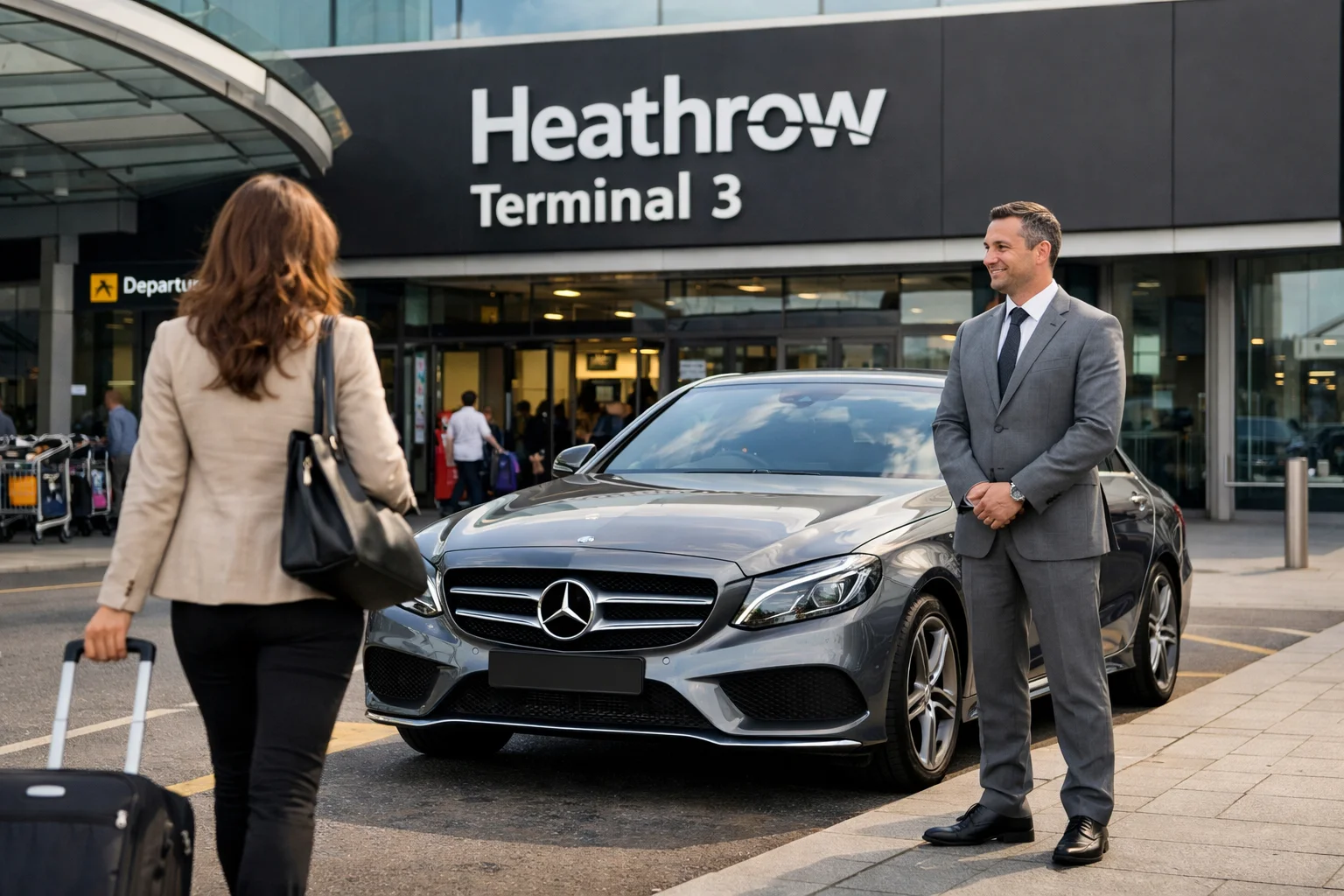 Journey from President Hotel Taxi to Heathrow T3