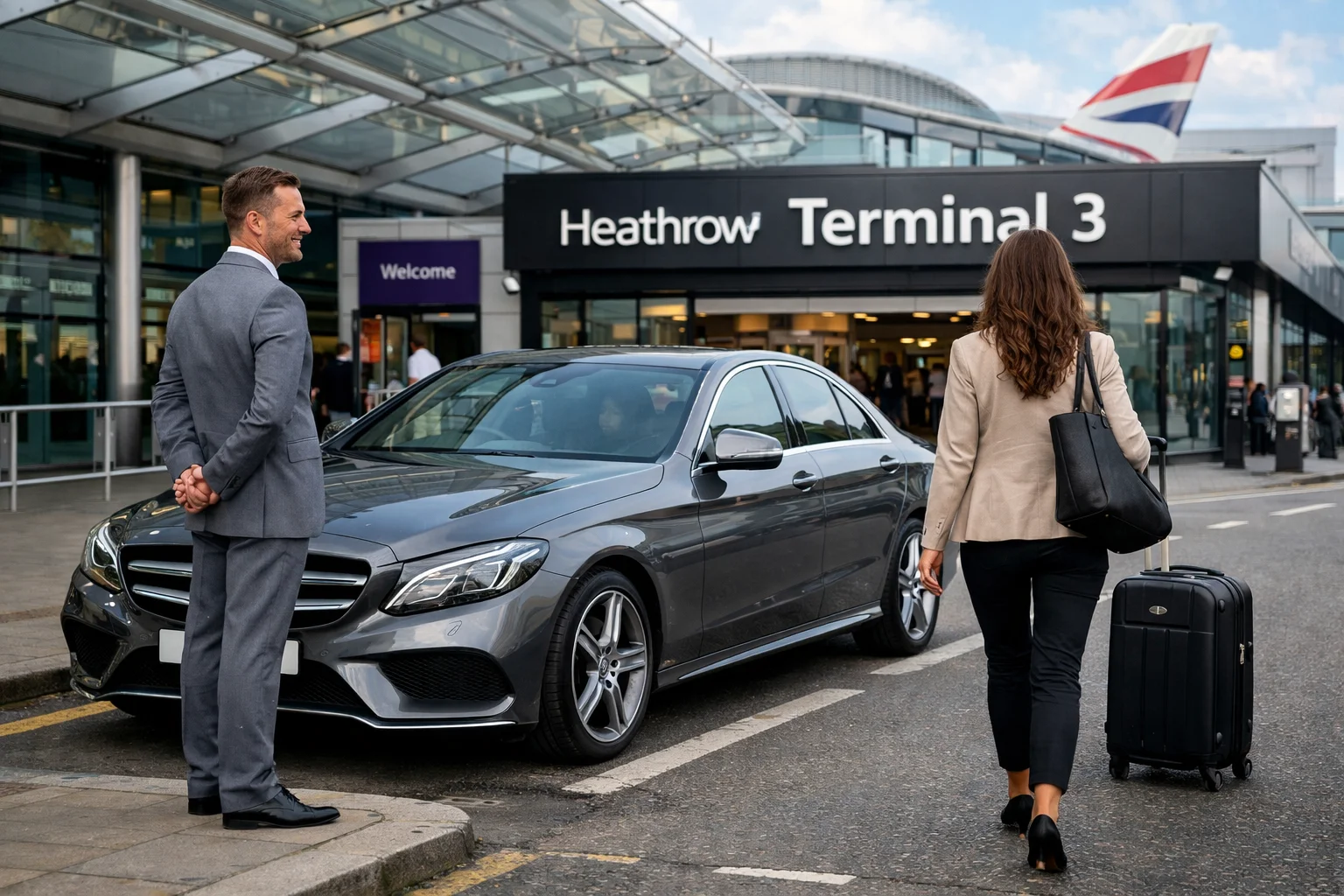 Radisson Blu Hampshire to Heathrow T3 Taxi Transfer
