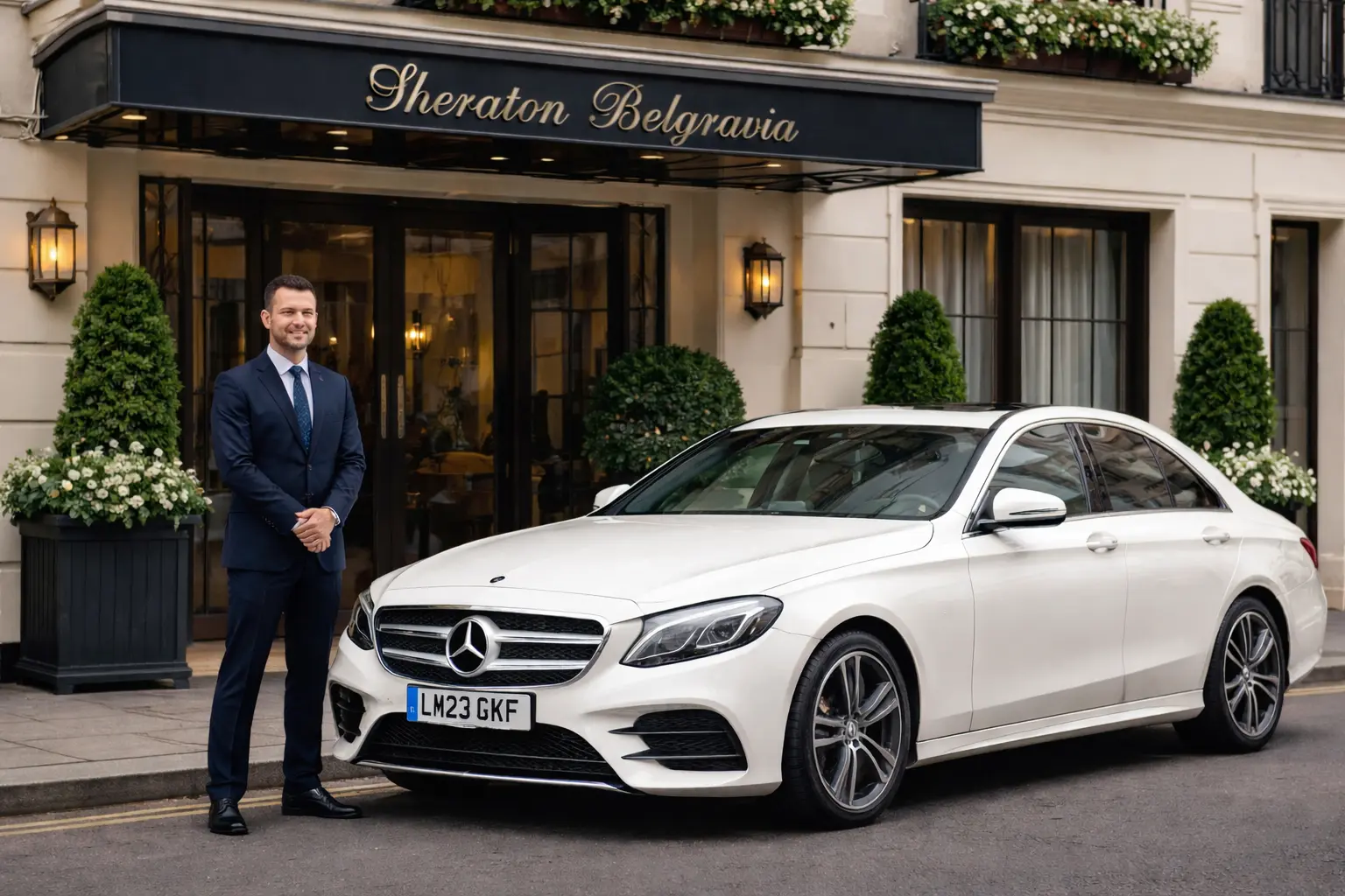 Sheraton Belgravia Hotel Taxi to Heathrow Terminal 3