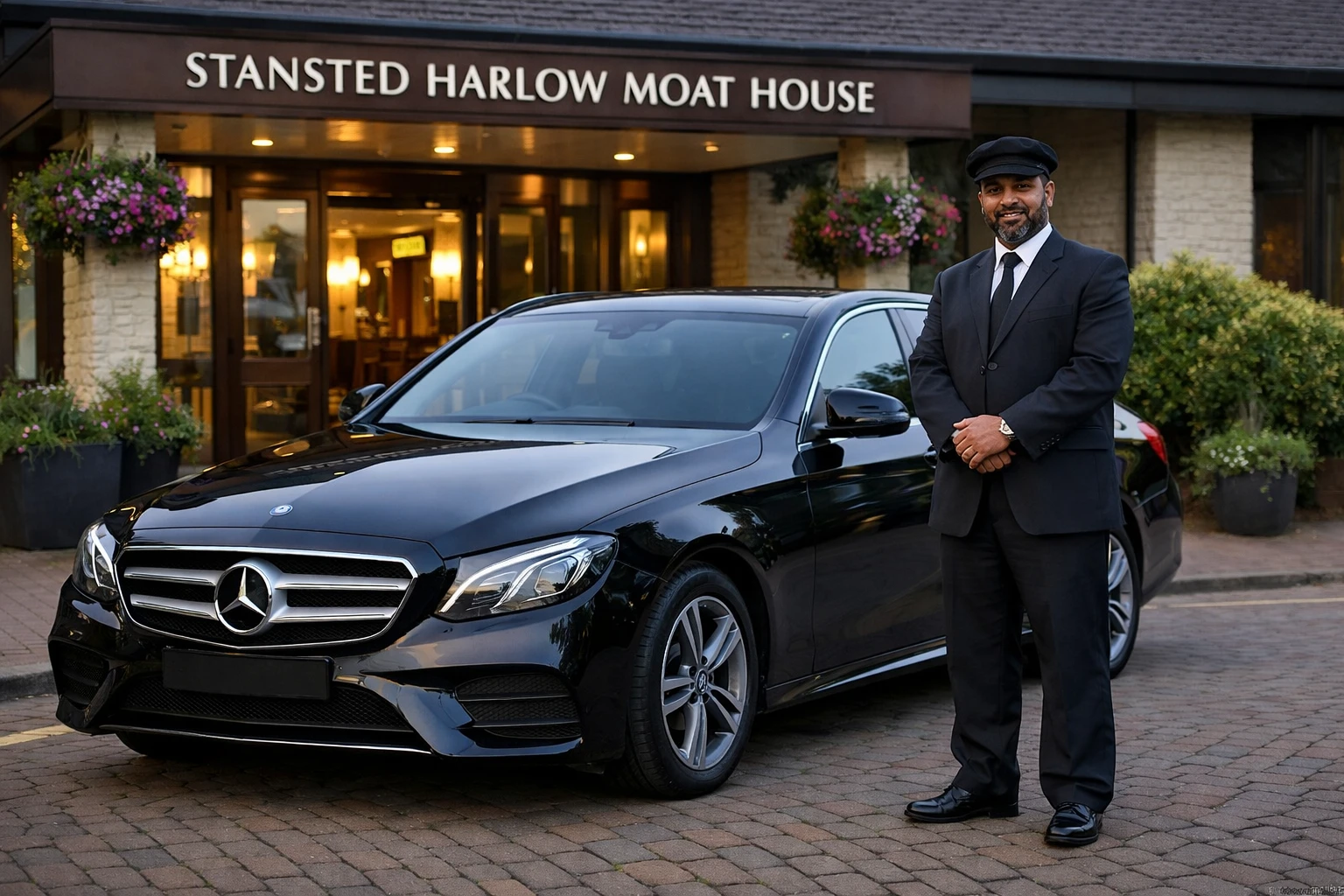 Stansted Harlow Moat House Hotel Taxi to Heathrow Airport