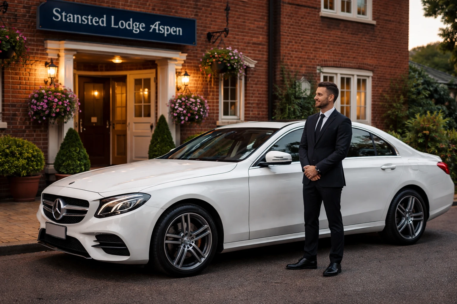 Taxi from Stansted Lodge Aspen to Heathrow T3