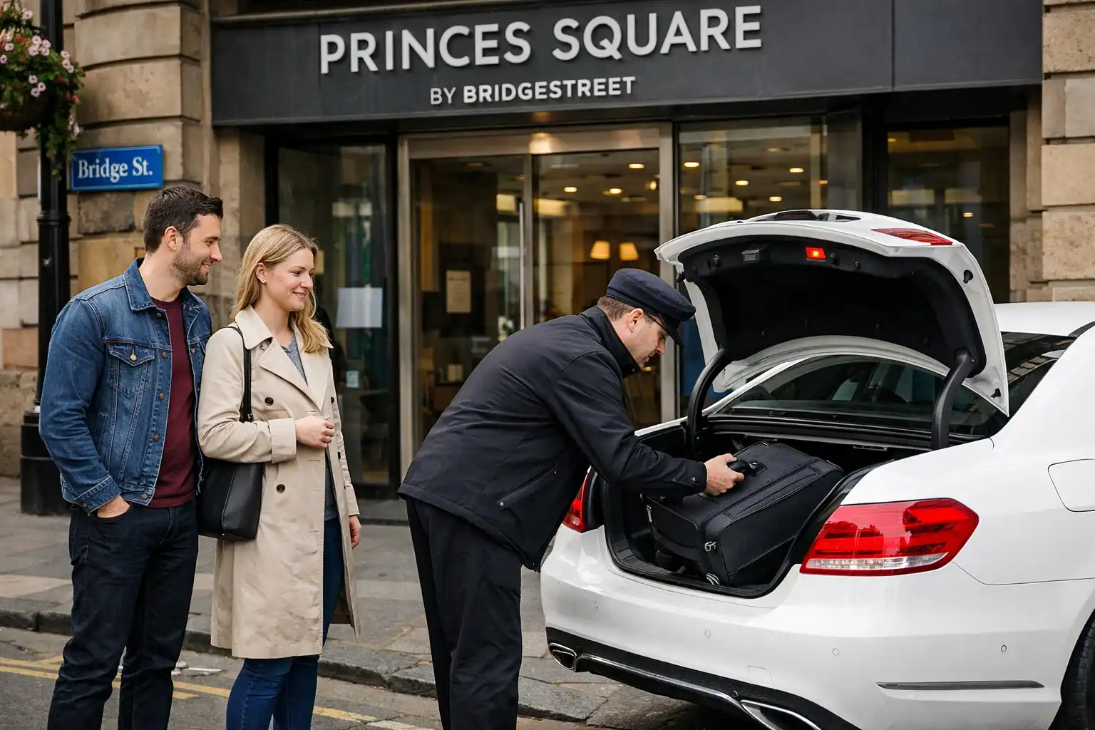Princes Square by Bridgestreet Worldwide Taxi to Heathrow 