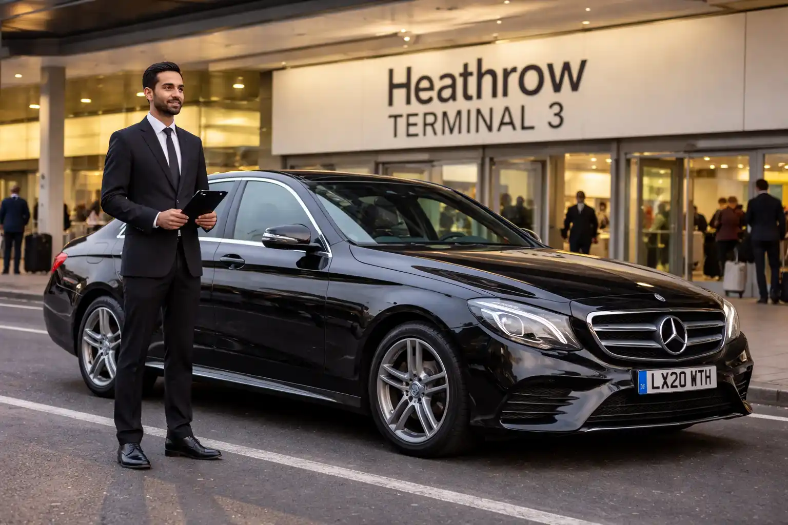 Quality Crown Hotel Kensington Taxi to Heathrow Terminal 3