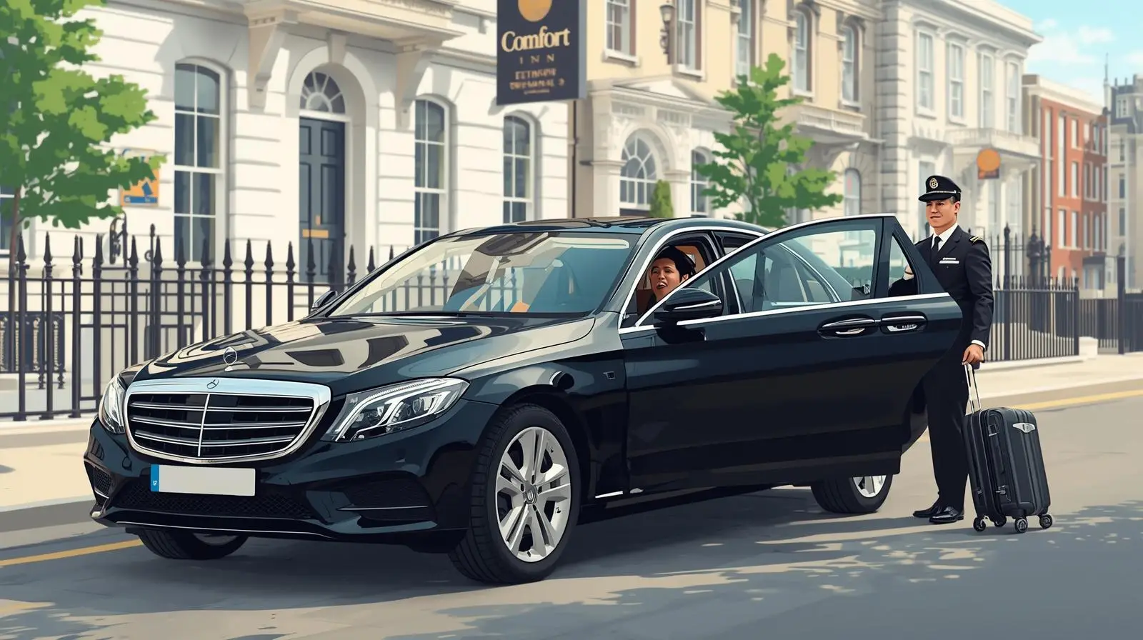 Taxi from Comfort Inn Kensington to Heathrow Terminal 3