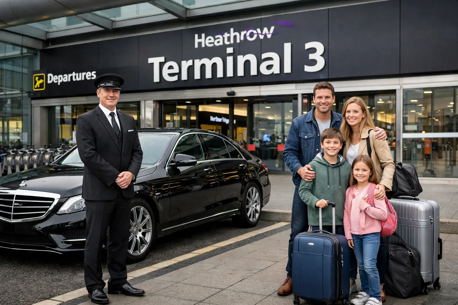 Travel From Thistle Victoria Hotel Taxi to Heathrow T3