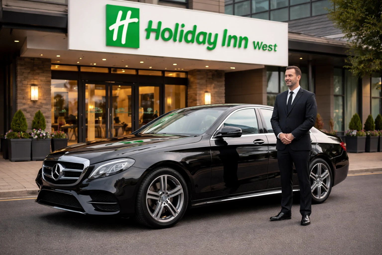 Holiday Inn West Hotel Taxi to Heathrow Airport UK