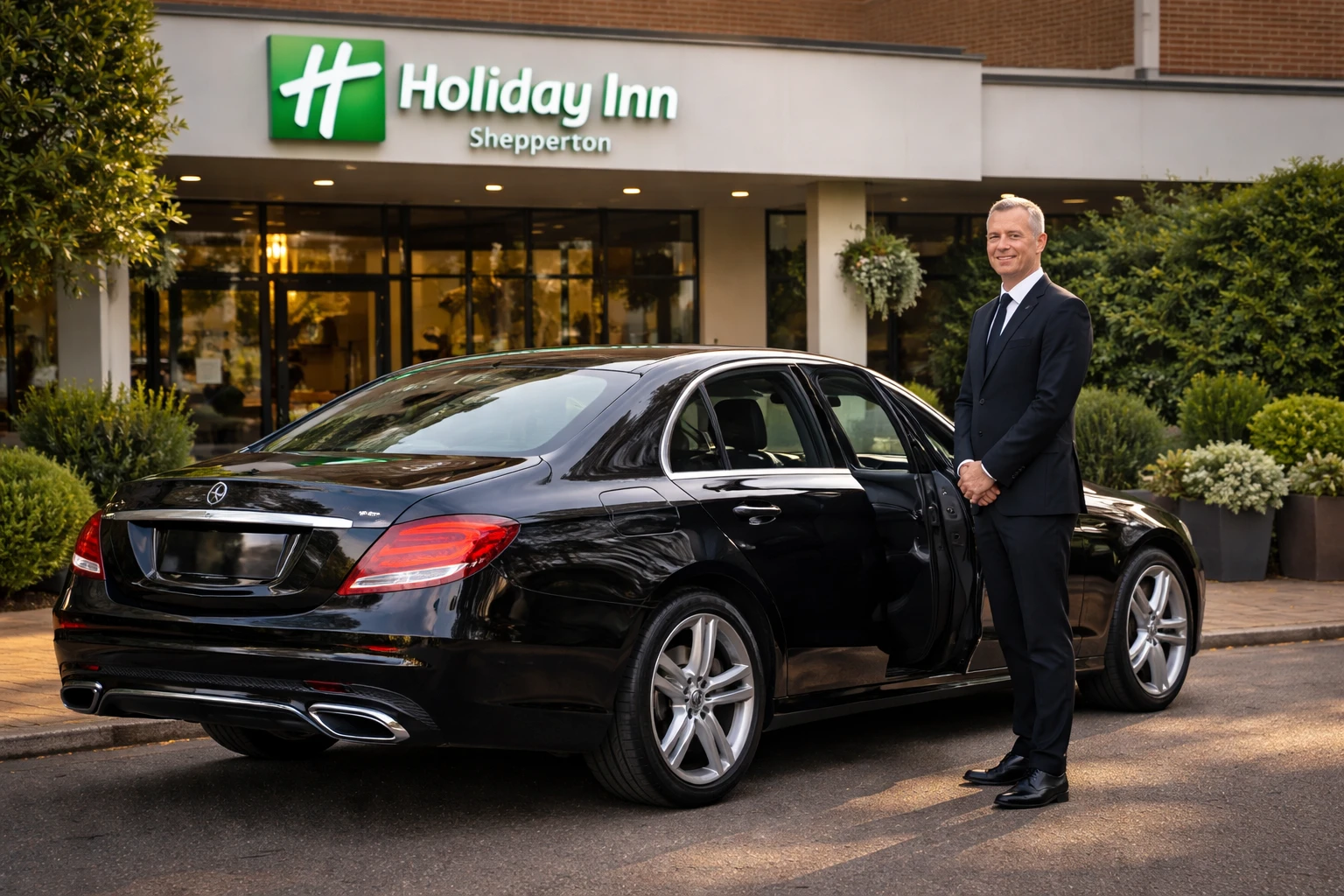 Holiday Inn Shepperton London Taxi to Heathrow