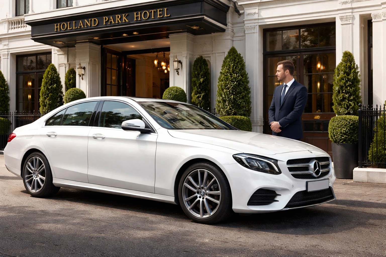Holland Park Hotel Taxi to Heathrow Airport Transfers UK