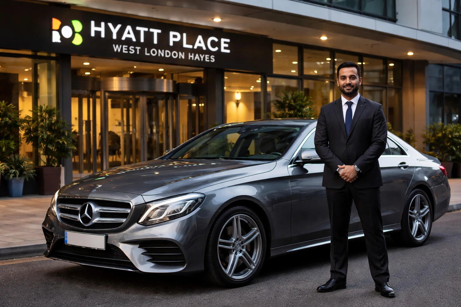 Taxi from Hyatt Place West London Hayes to Heathrow T3
