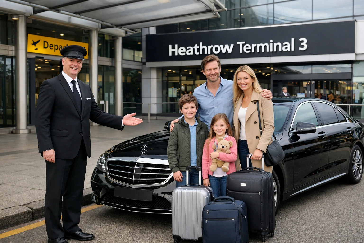 Journey from Pembridge Palace Hotel Taxi to Heathrow Airport 