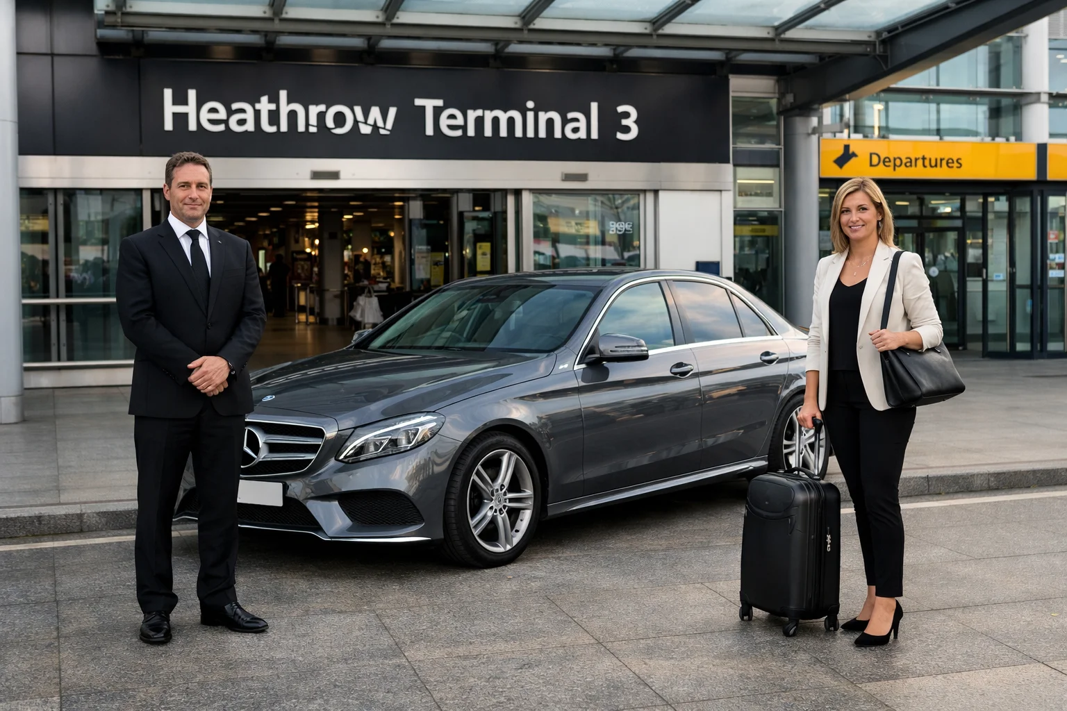 Book Taxi Pestana Chelsea Bridge to Heathrow T3