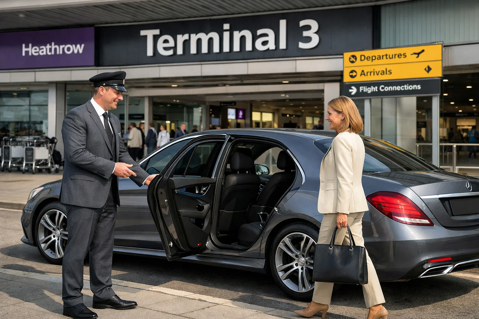 Travel From Premier Inn Hanger Lane Taxi to Heathrow T3