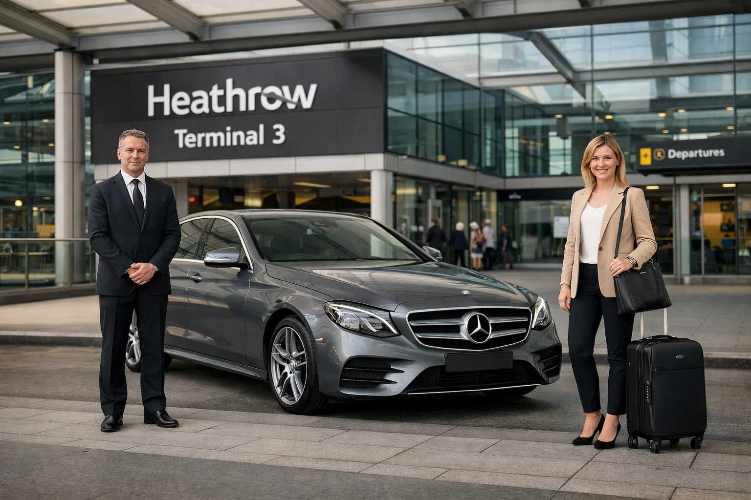 Premier Inn Kensington to Heathrow Terminal 3 Taxi Service