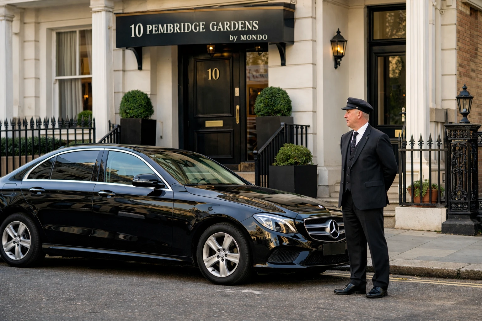 Taxi from 10 Pembridge Gardens by Mondo to Heathrow T2