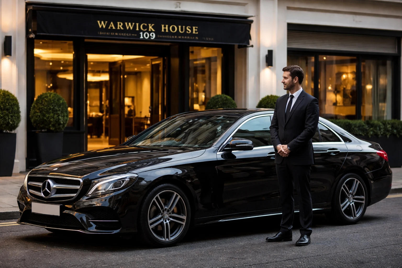 Taxi from 109 Warwick House to Heathrow T2