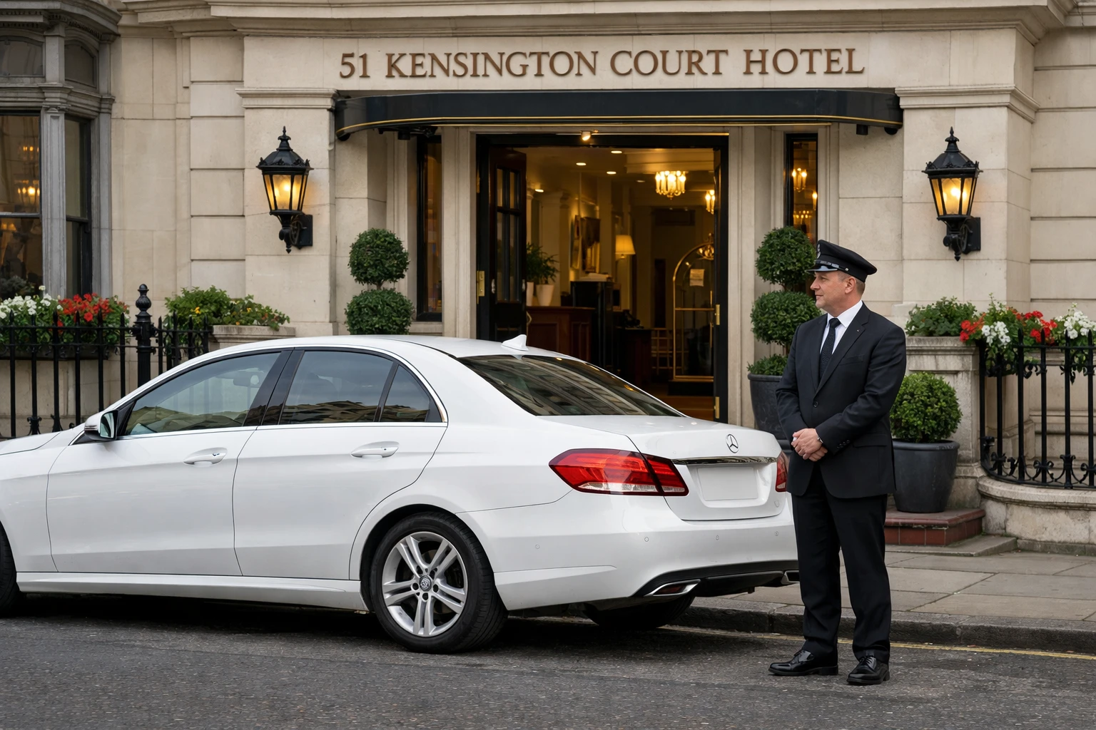 Taxi from 51 Kensington Court to Heathrow Terminal 2