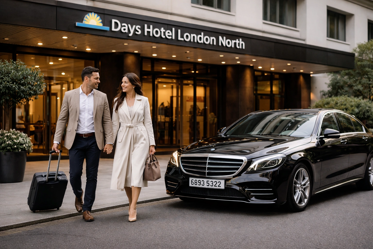 Days Hotel London North Taxi to Heathrow Airport