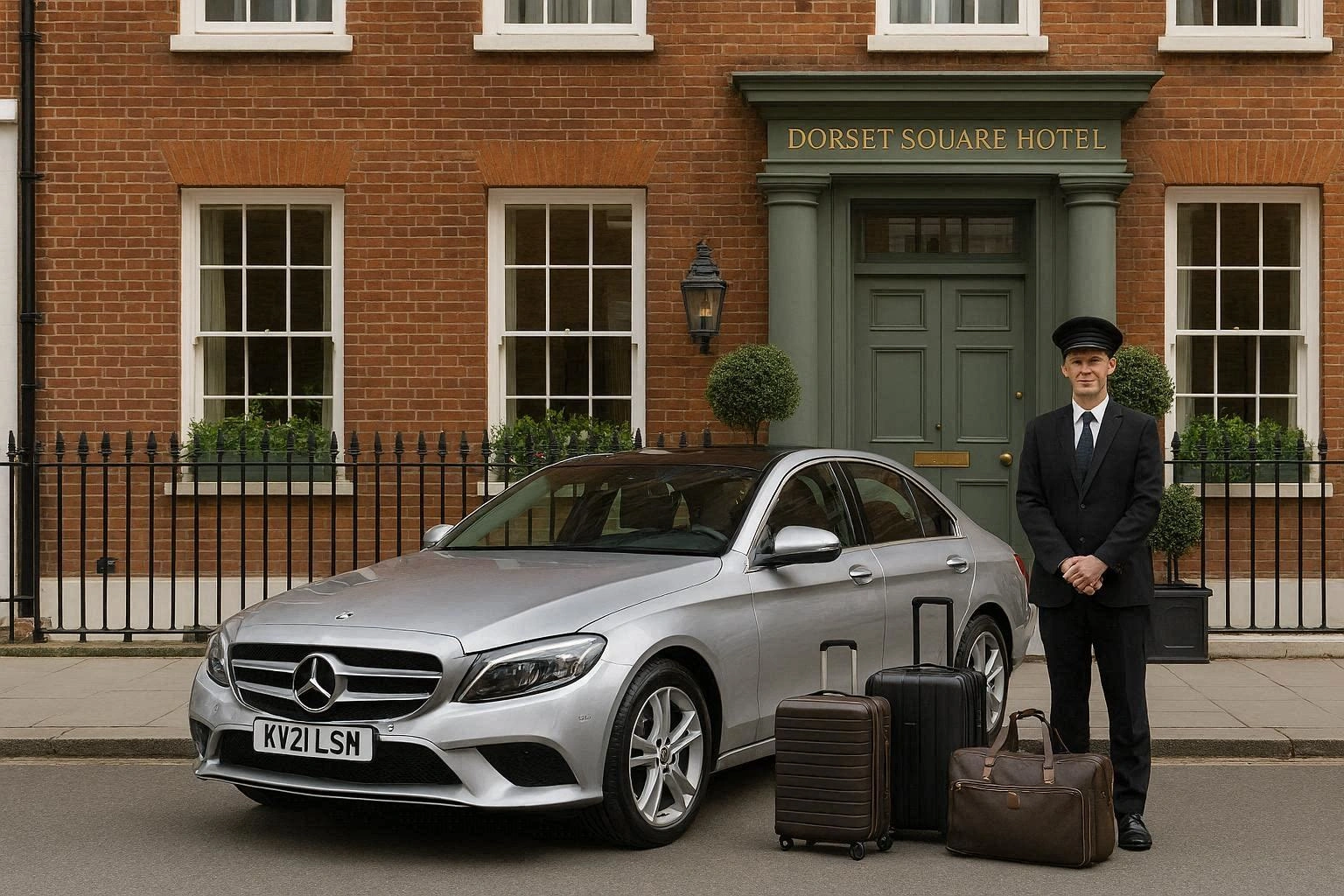 Dorset Square Hotel Taxi to Heathrow T2