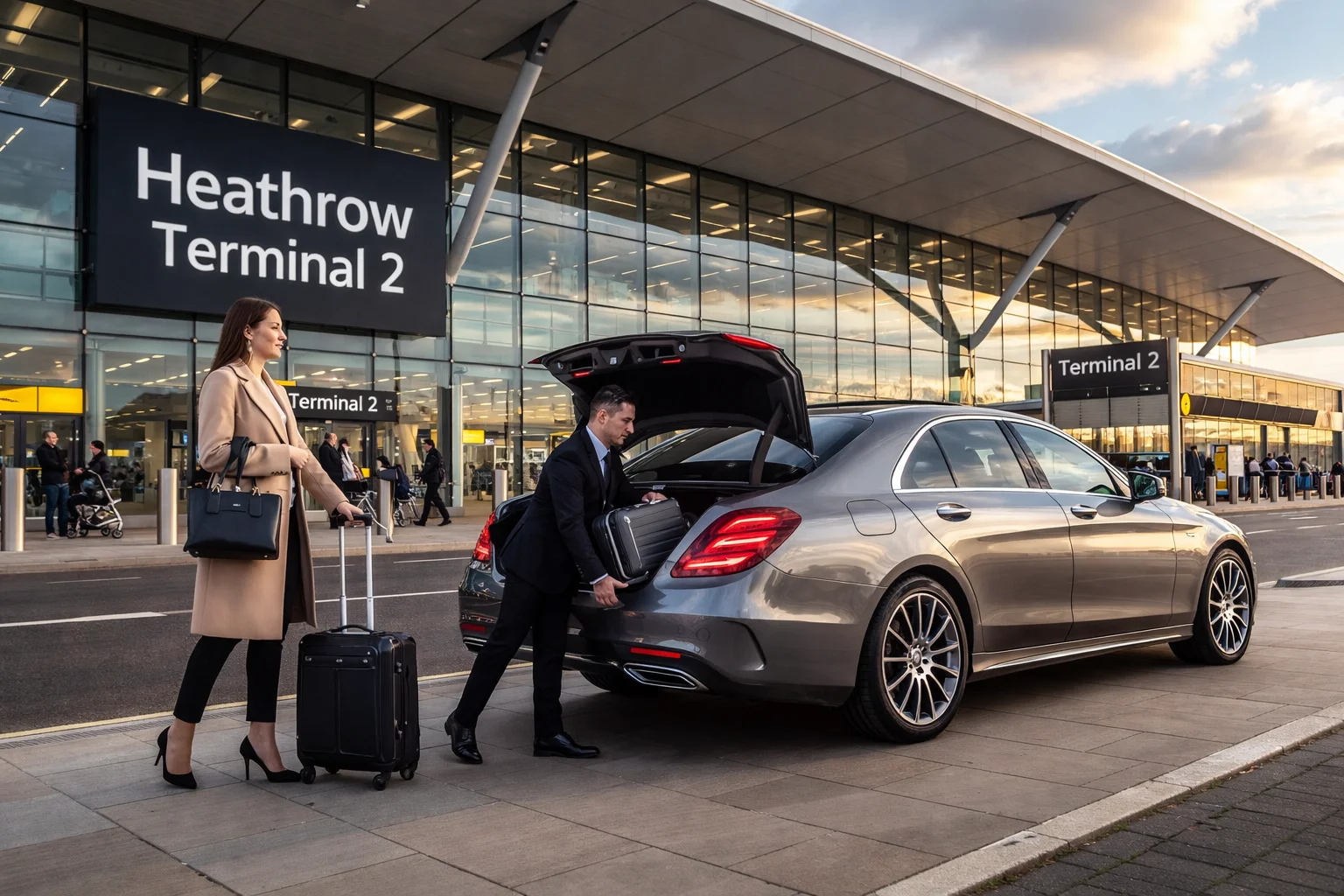  Travel Fom Arriva Hotel Taxi to Heathrow Airport Terminal 2