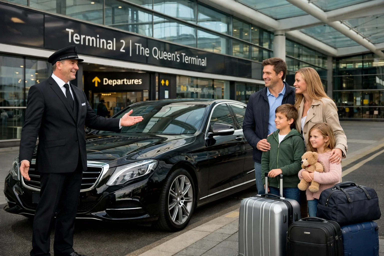 Journey from Ascott St James London Taxi to Heathrow Airport