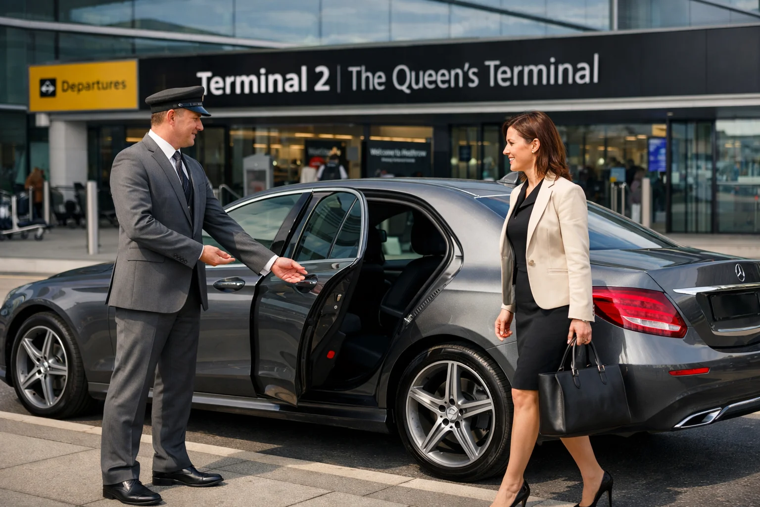 Avonmore Hotel Taxi to Heathrow Airport Terminal 2