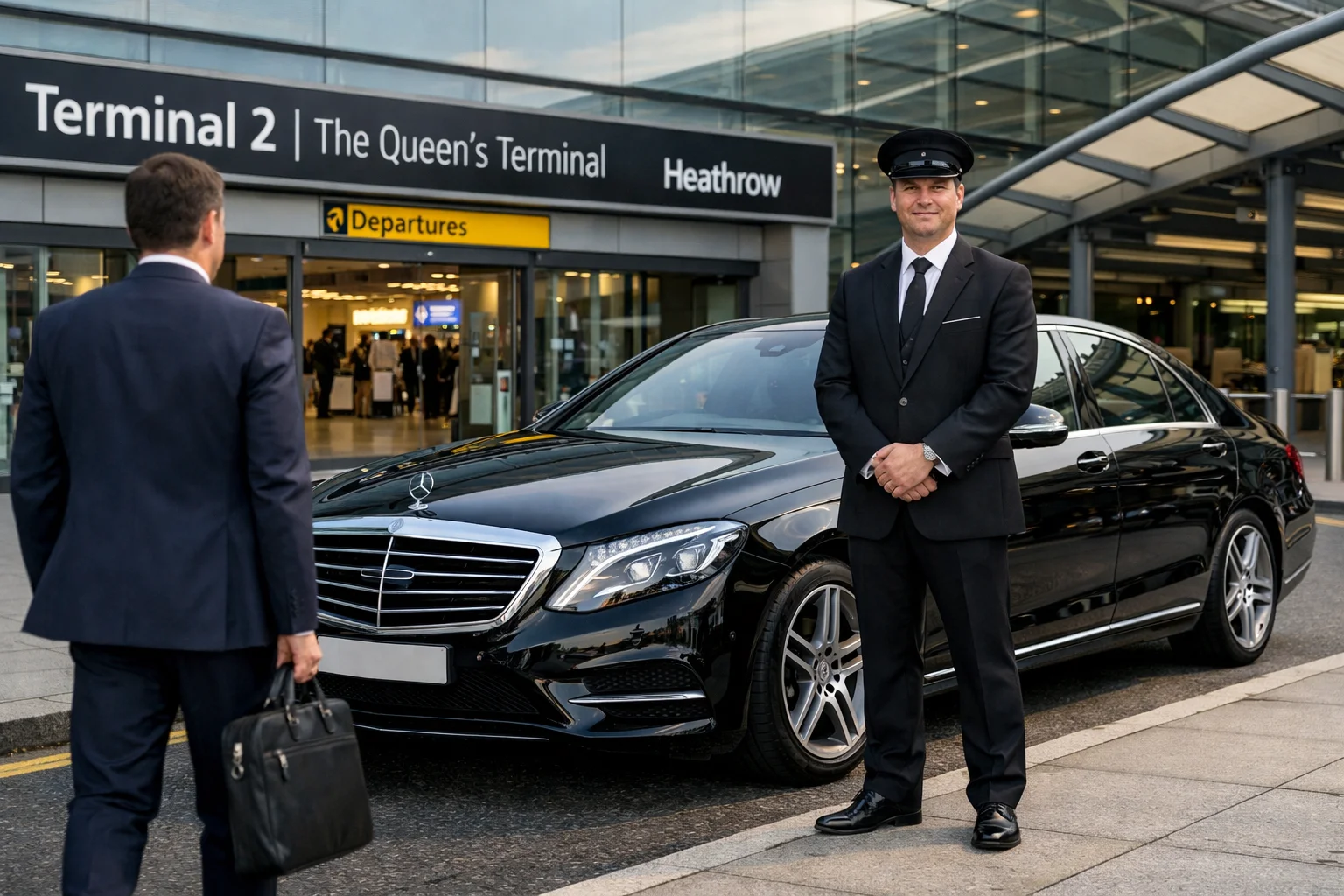 Barbican Rooms Taxi to Heathrow Airport Terminal 2