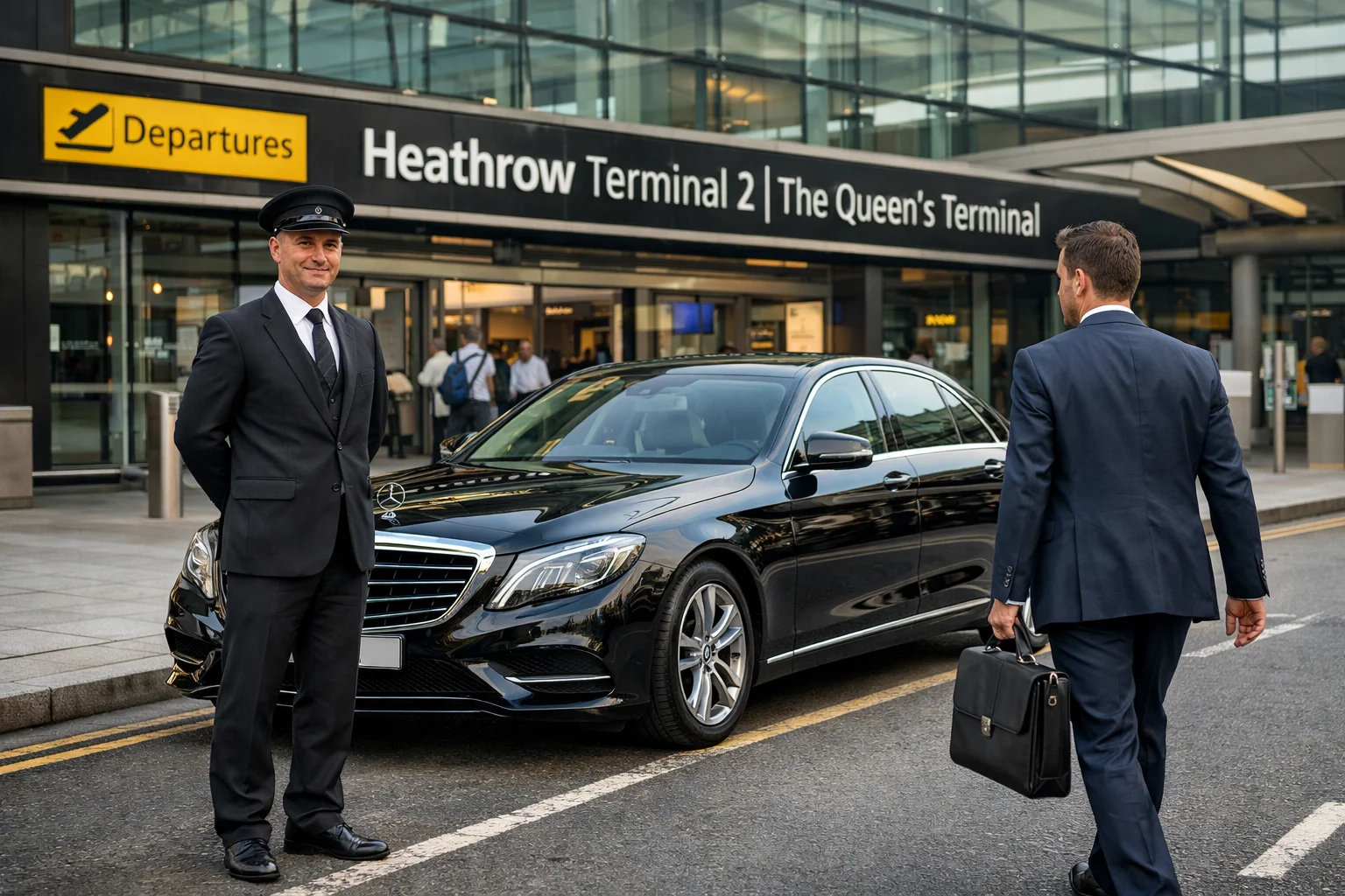 Journey from Belmond Cadogan Hotel Taxi to Heathrow Airport