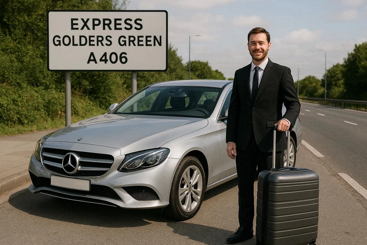 Express Golders Green A406 Taxi – Airport Transfer Service