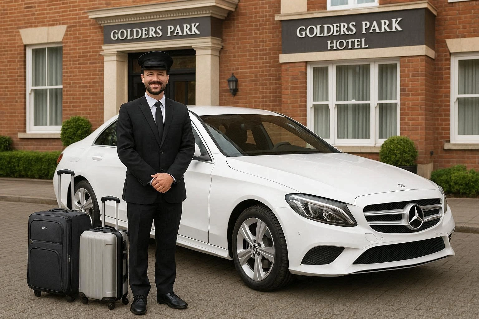 Golders Park Hotel Taxi to Heathrow Terminal 2 Taxi Transfer