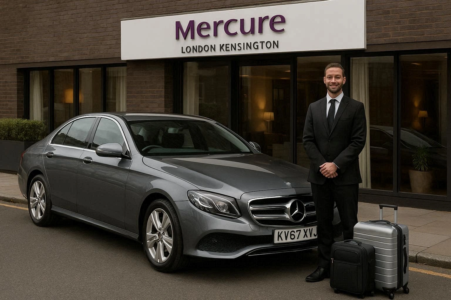 Mercure Kensington to Heathrow T4 Taxi | Sky Bridge Cars
