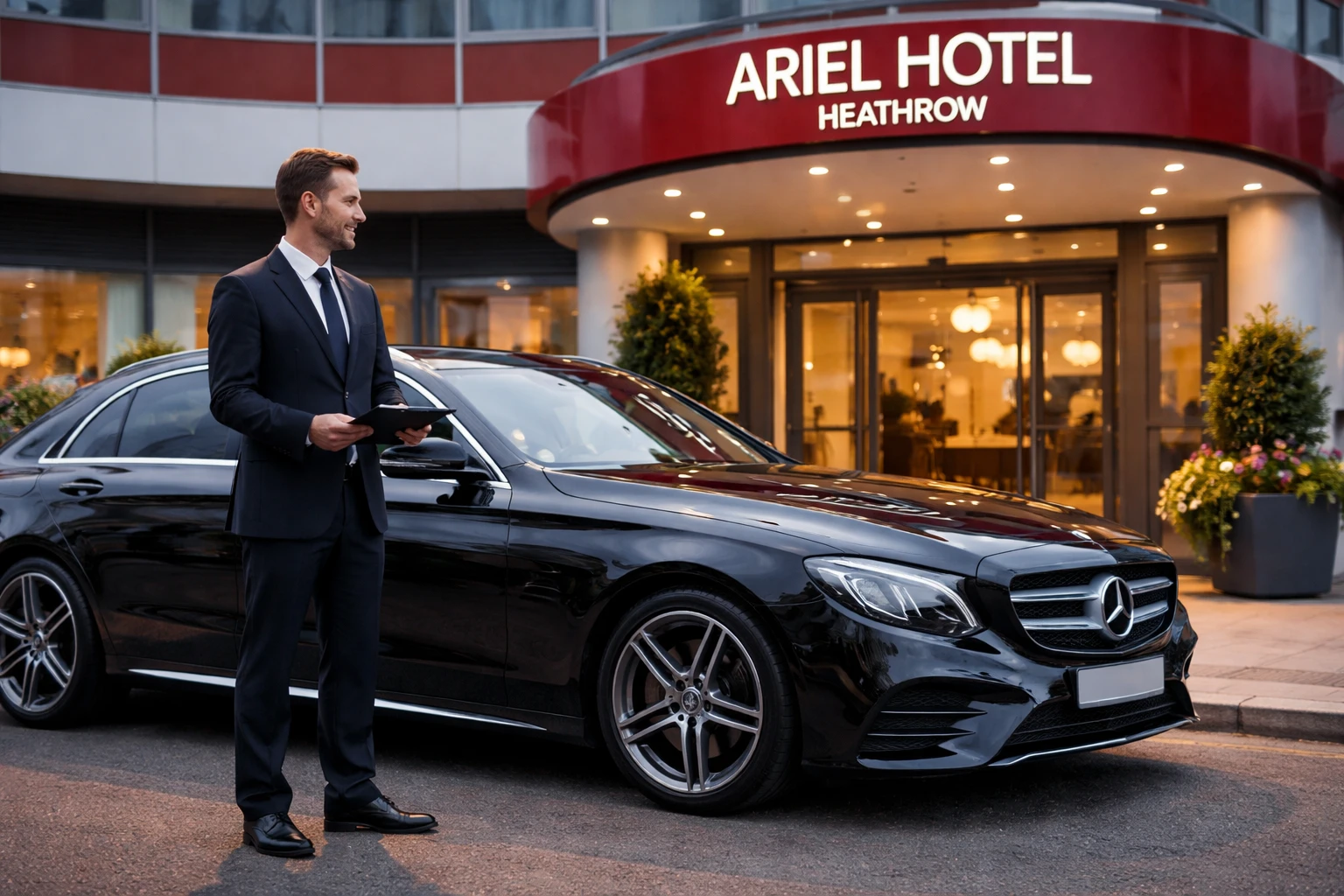 Ariel Hotel Heathrow Taxi to Heathrow Airport T2 - Book Now