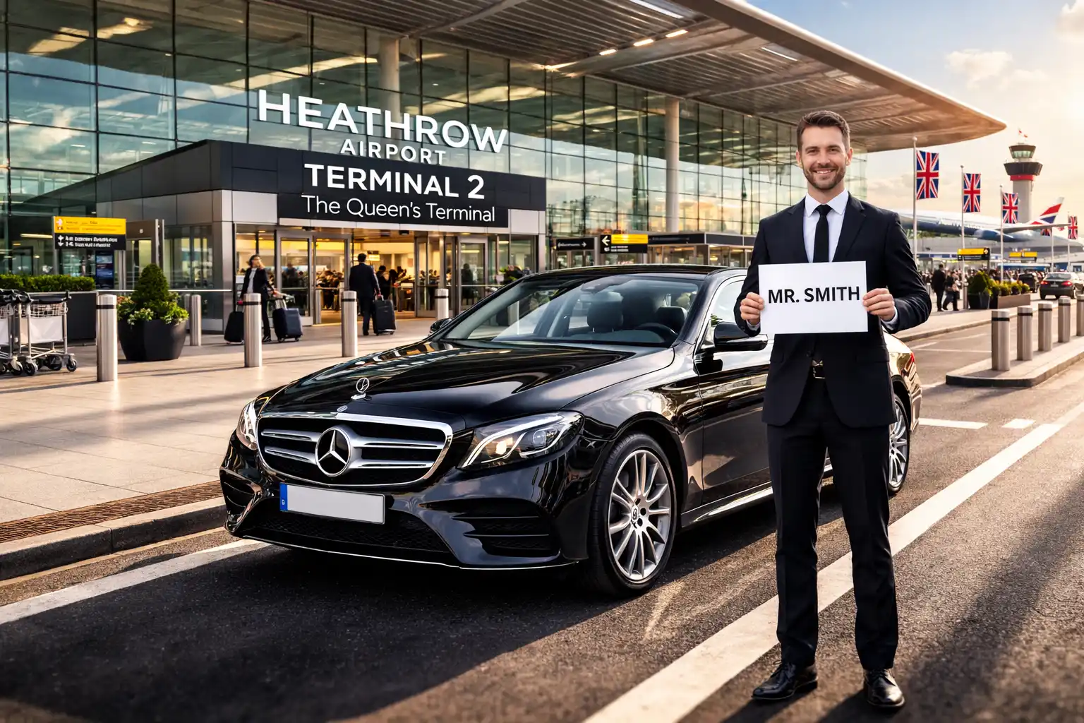 WC2R Strand Taxi from Heathrow Airport T2 Reliable Transfers