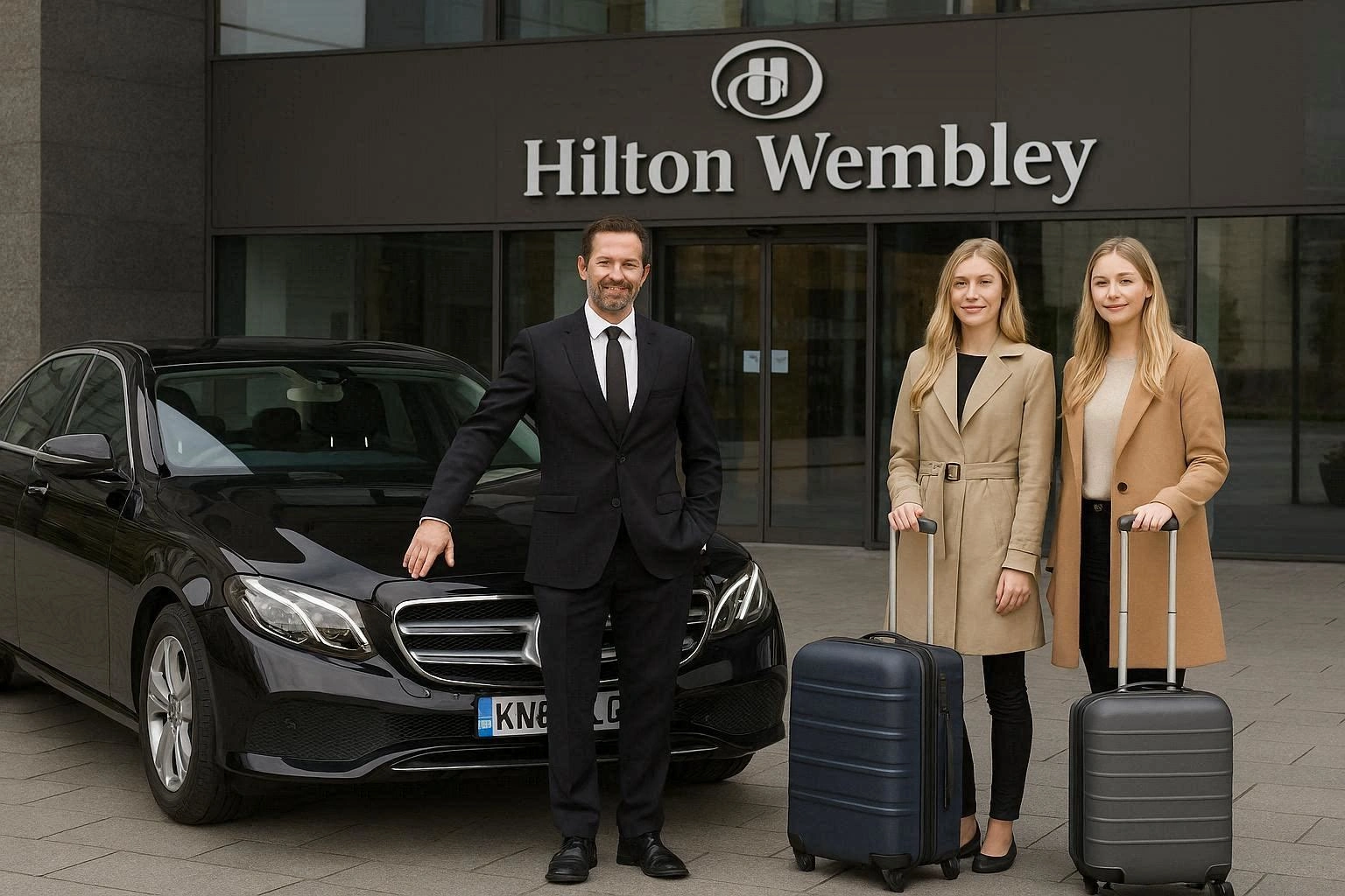 Hilton Wembley Taxi to Heathrow Airport Terminal 2 Transfer