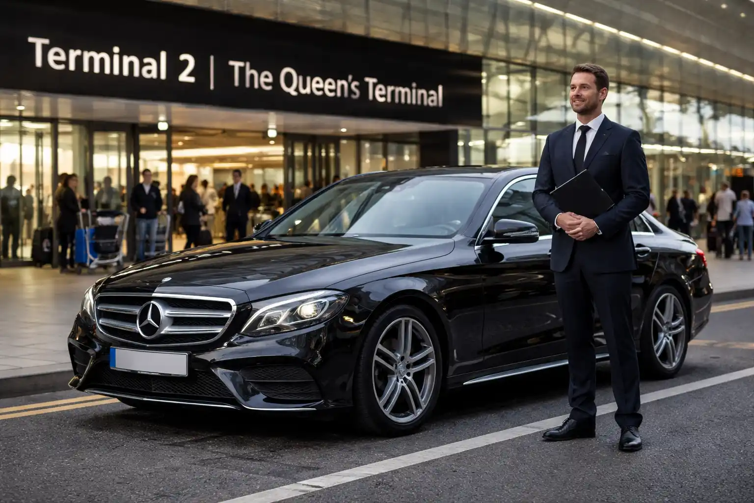 W1C Woodstock Street Taxi from Heathrow Terminal 2 Service