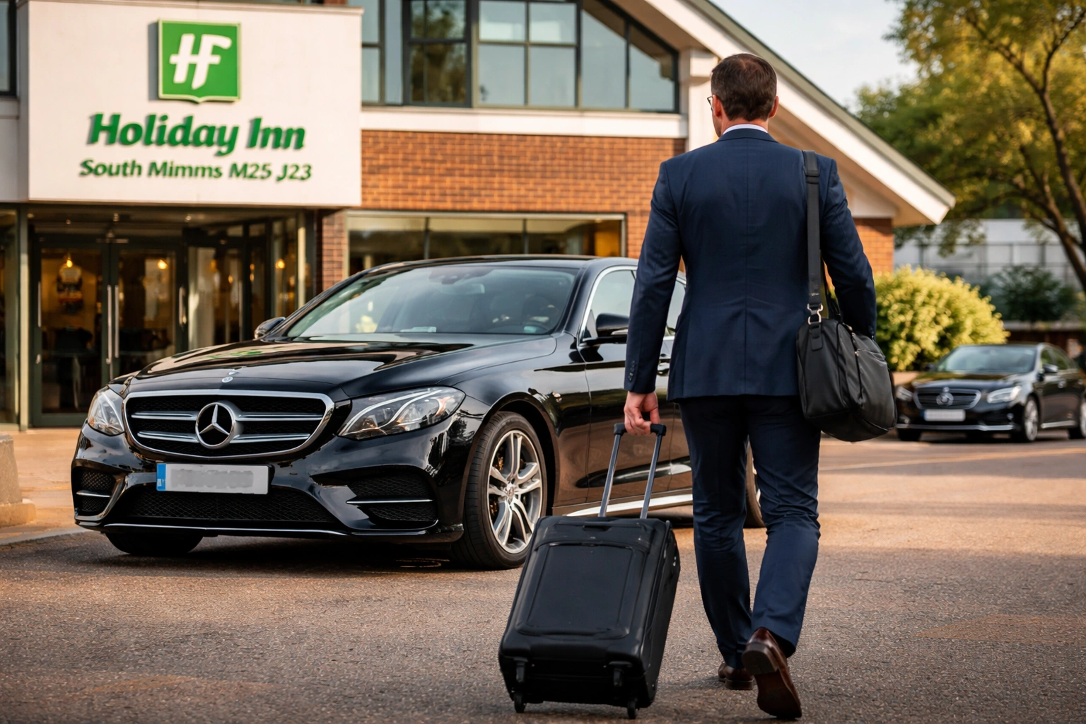 Holiday Inn South Mimms M25 J23 Taxi to Heathrow Airport T2