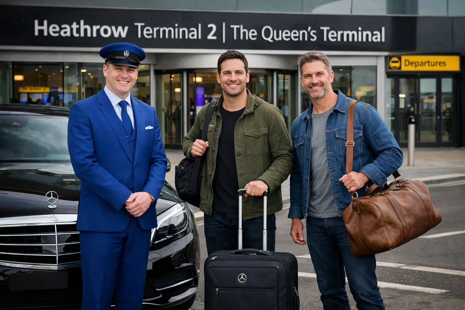 Blades Hotel Taxi to Heathrow Terminal 2: Airport Transfer