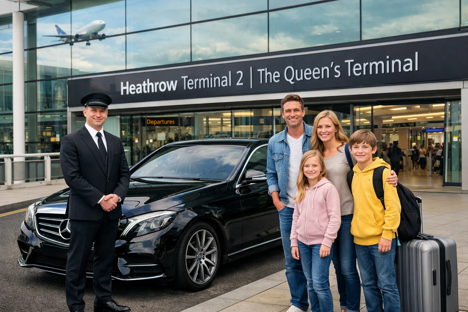 Blandford Hotel Taxi Journey to Heathrow Airport Terminal 2