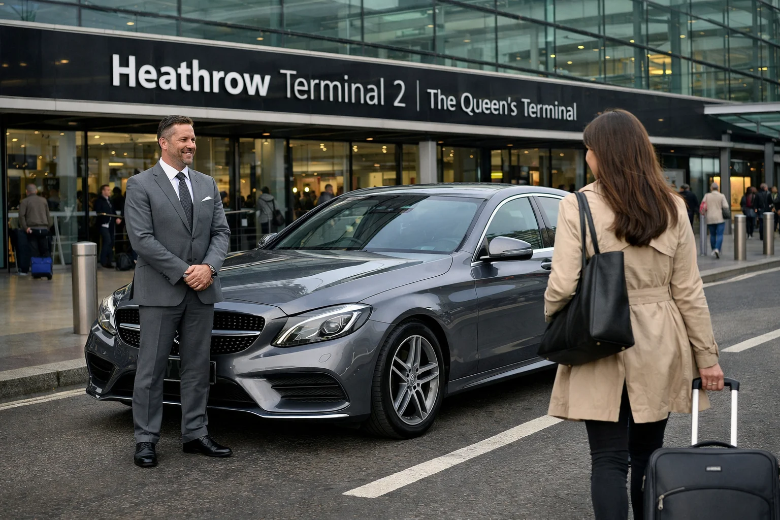 The Bull and The Hide Taxi to Heathrow Airport Terminal 2