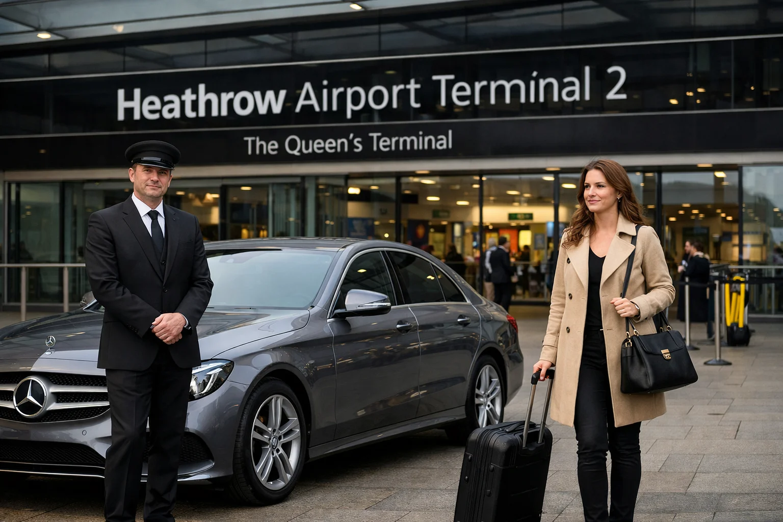 Cafe royal hotel  Taxi to Heathrow Airport Terminal 2