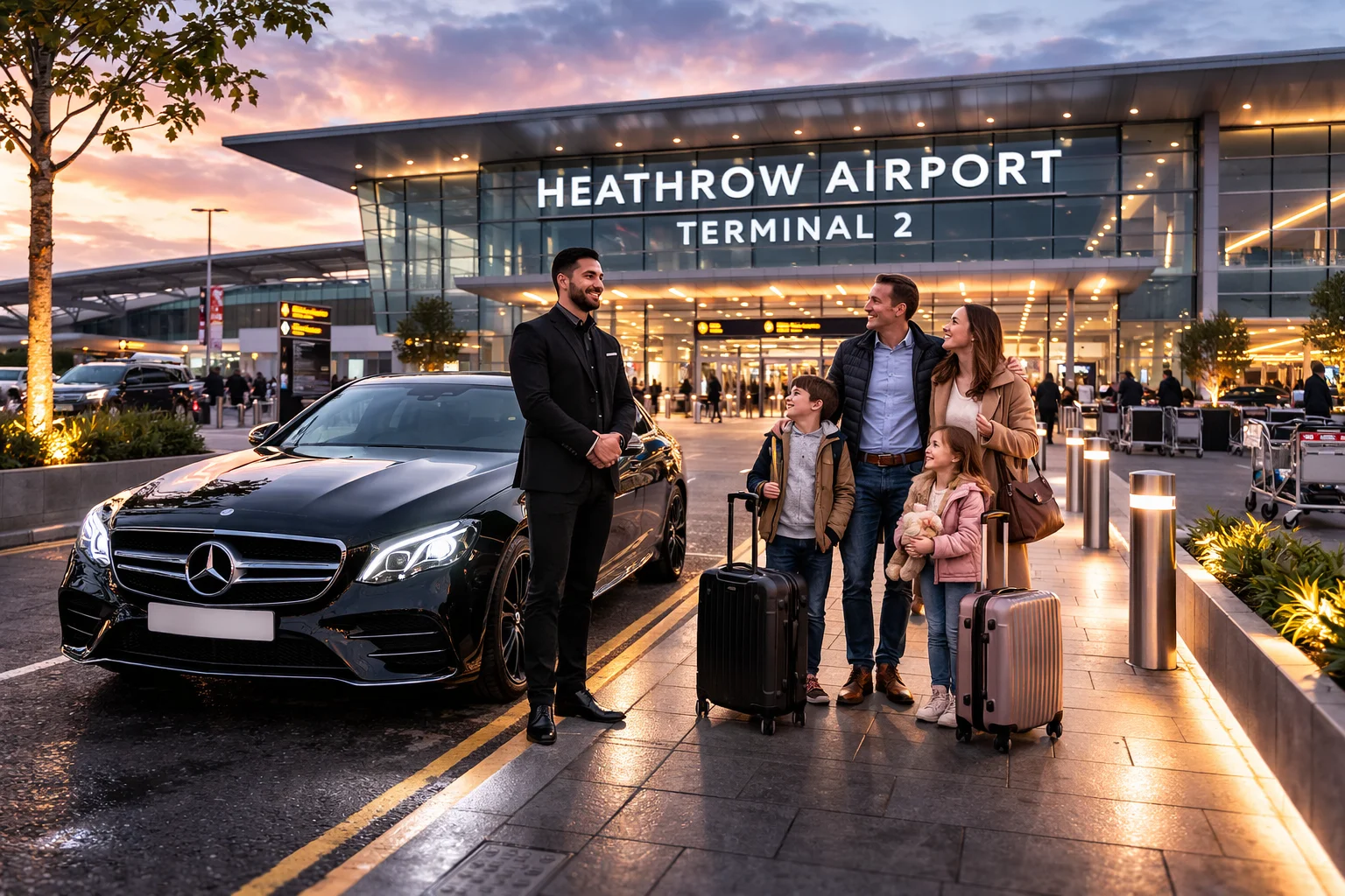 Cavendish London Hotel Taxi to Heathrow Airport Terminal 2
