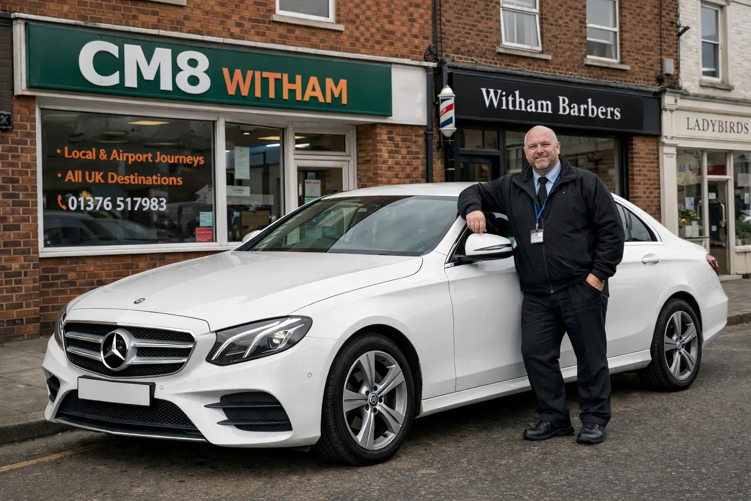 Heathrow T2 to Witham Taxi | TW6 to CM8 Airport Transfer