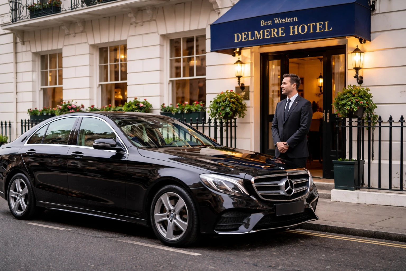 Best Western Delmere Hotel Taxi to Heathrow Airport T2