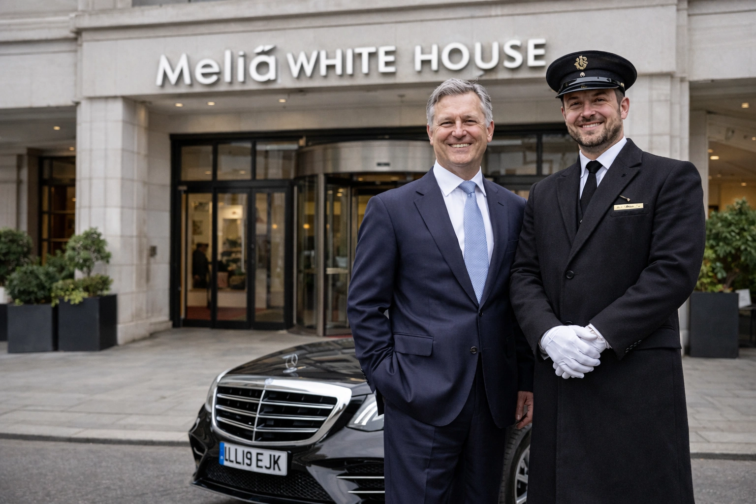 Melia White House Hotel Taxi to Heathrow Airport T2 