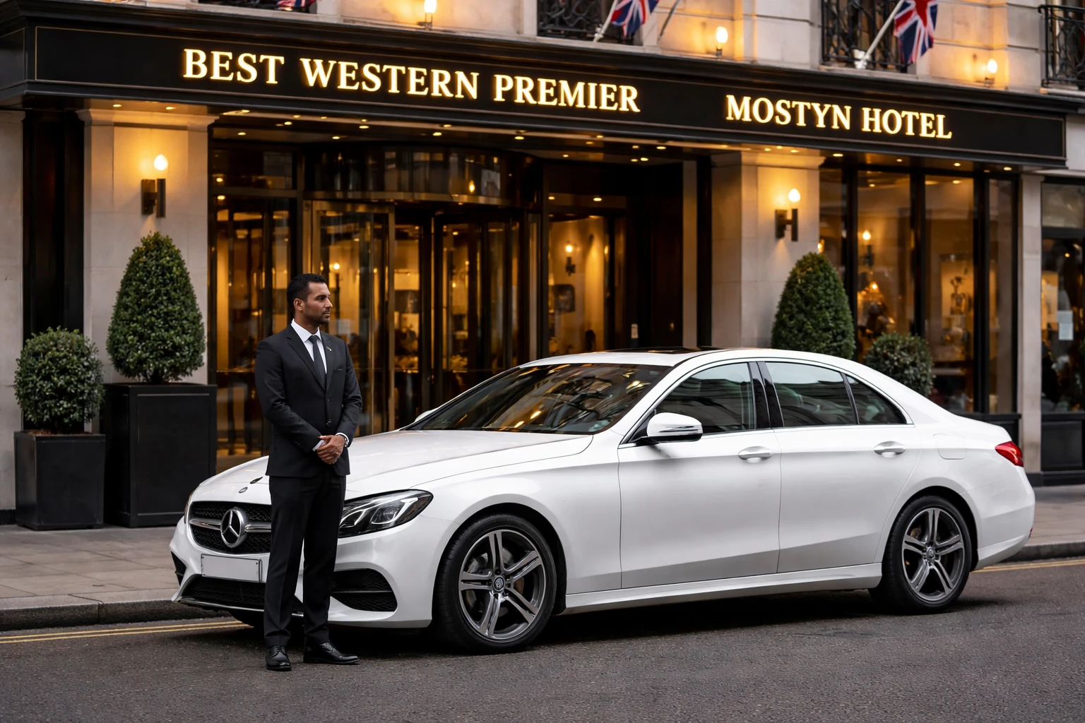 Best Western Premier Mostyn Hotel Taxi to Heathrow Airport