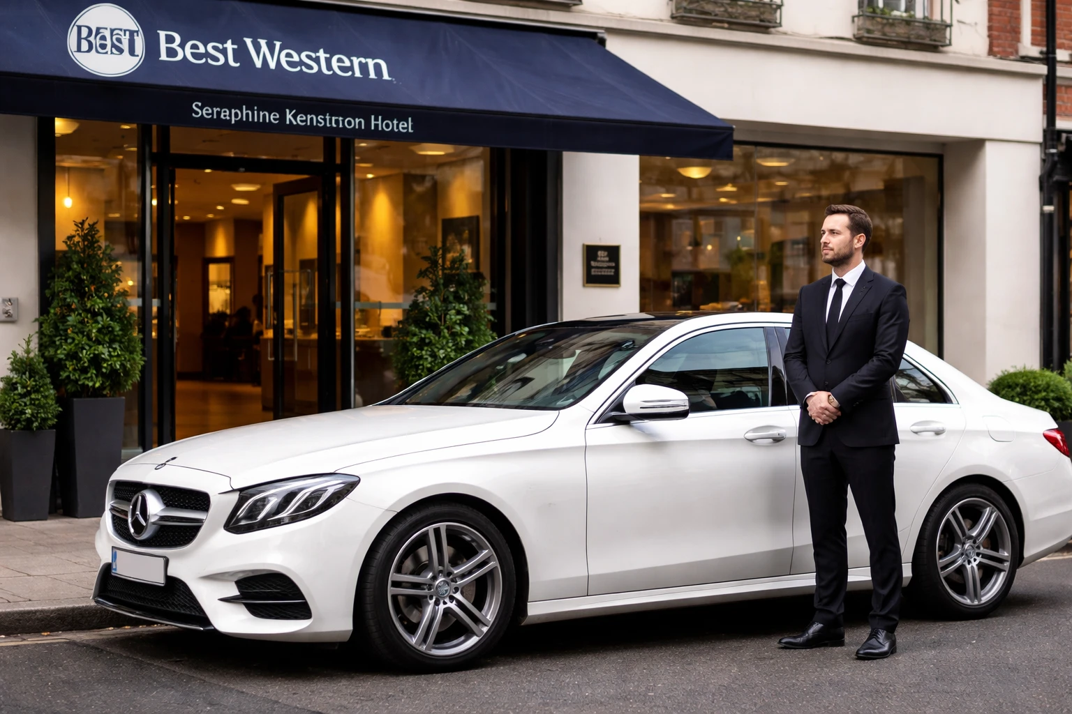 Best Western Seraphine Kensington Taxi to Heathrow T2