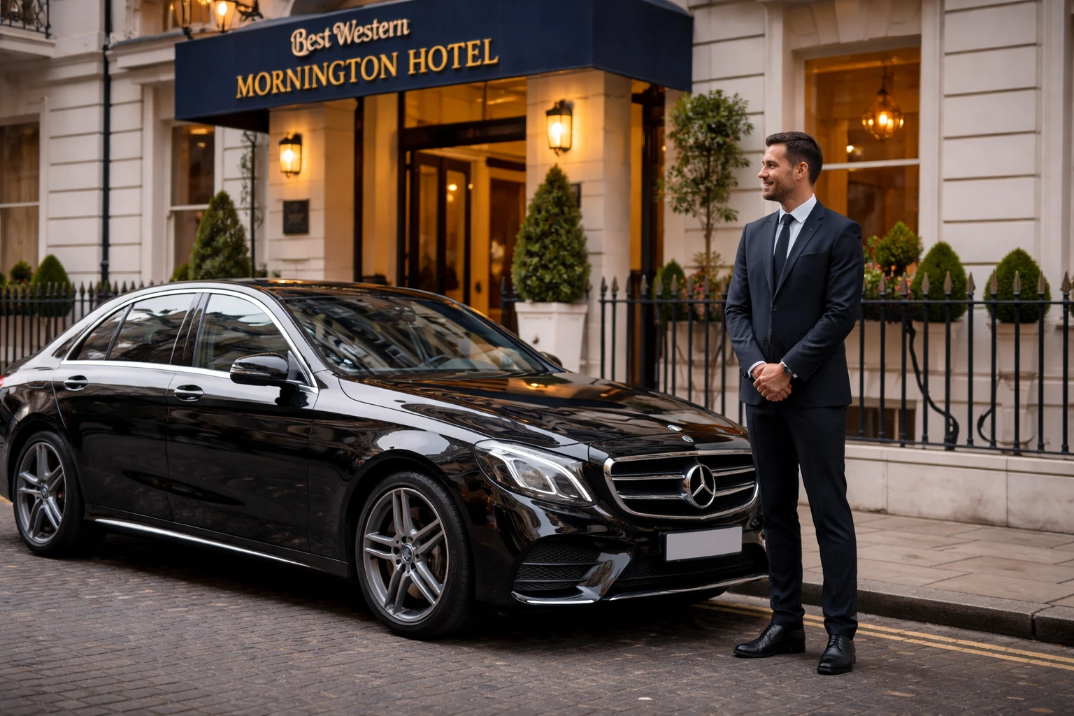 Taxi from Best Western Mornington Hotel to Heathrow T2