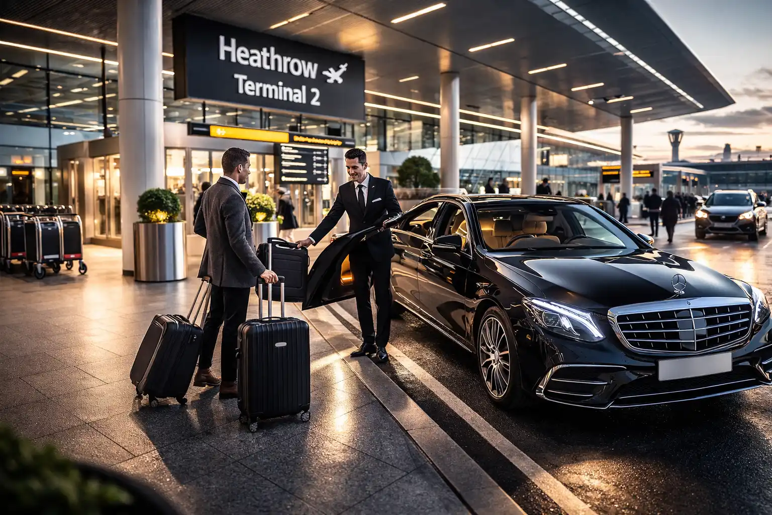 E4 Chingford Taxi Heathrow Terminal 2 Transfers