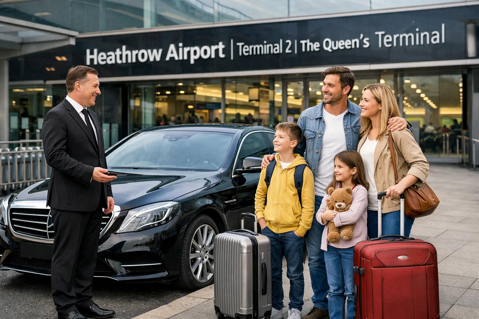 Connaught House Hotel Taxi to Heathrow Airport Terminal 2